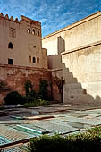 Marrakech - Medina meridionale, Tombe Saadiane, il giardino cimitero. 